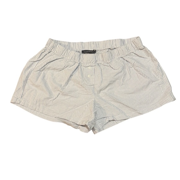 Brandy Melville Pants - Brandy Melville Linen Short Striped